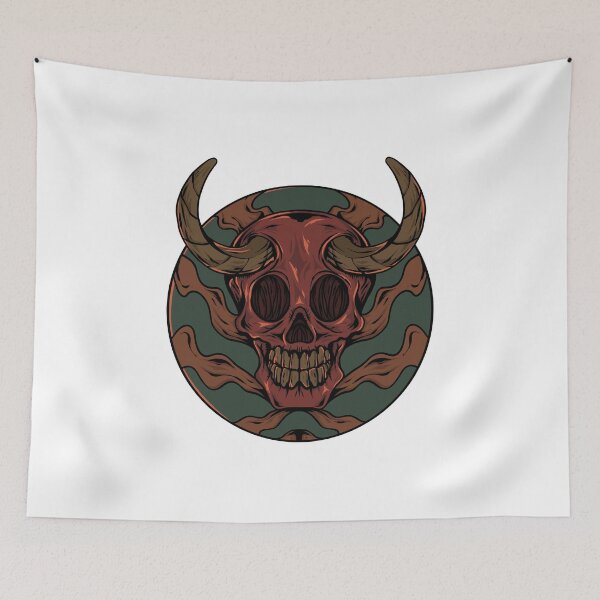 Item preview, Devil skull designed and sold by 995dsgn.