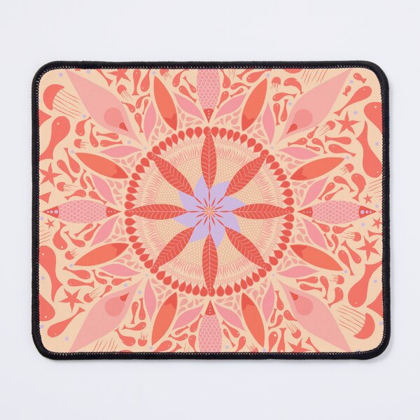Item preview, Beach Mandala Fishes Coral designed and sold by Anakathrin.
