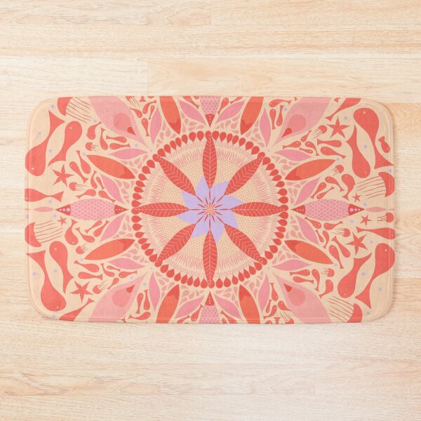 Item preview, Beach Mandala Fishes Coral designed and sold by Anakathrin.