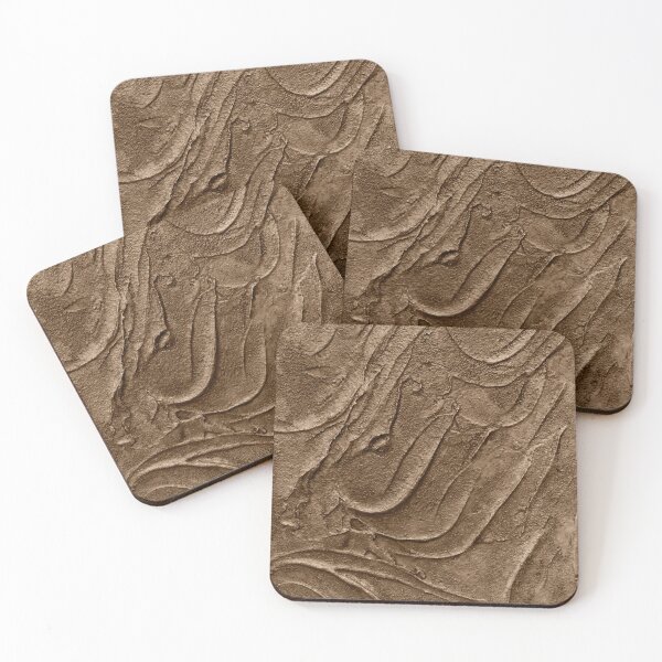 Item preview, Beige Brown Textured Art designed and sold by BilgePaksoylu.