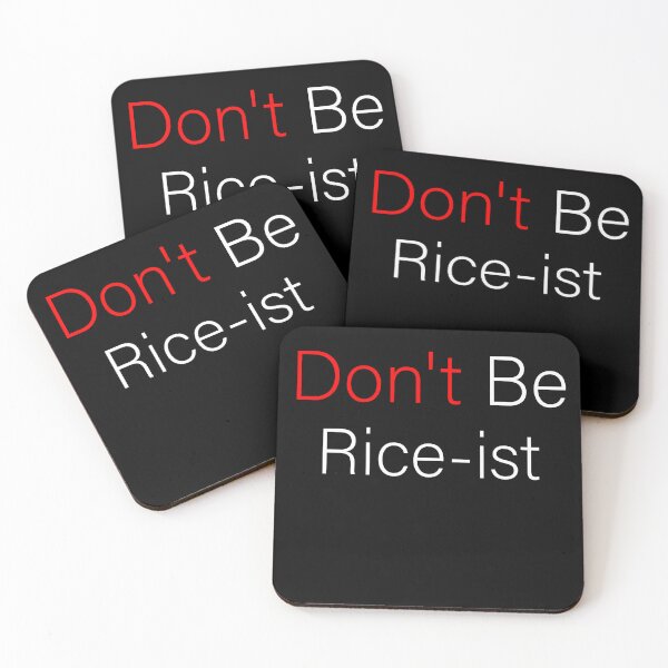 Item preview, Don't Be Rice-ist Cool designed and sold by aliceoutline.