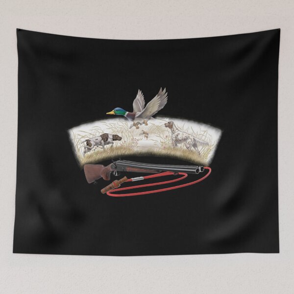 Item preview,  Duck Hunter and Dogs,  Retro Style designed and sold by david parry.