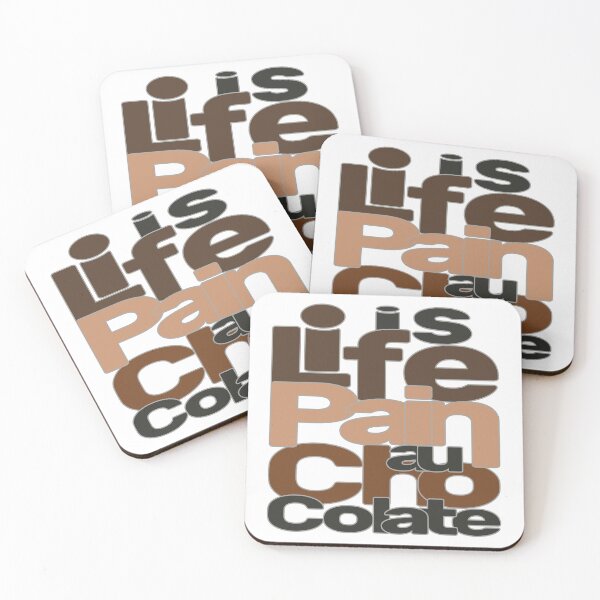 Item preview, Life Is Pain Au Chocolat designed and sold by AshzShop.
