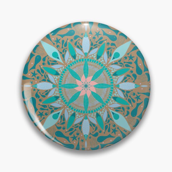 Item preview, Beach Mandala Fishes designed and sold by Anakathrin.