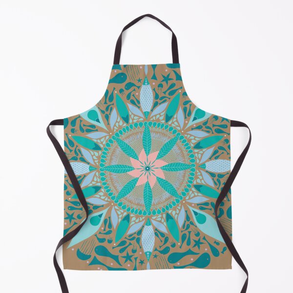 Item preview, Beach Mandala Fishes designed and sold by Anakathrin.