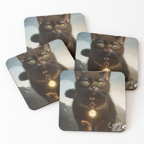 Item preview, Cosmic Black Cat designed and sold by Savage-ts.
