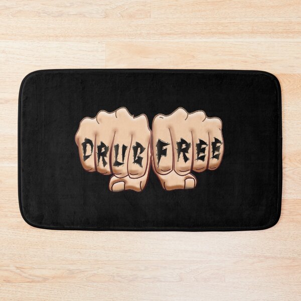 Item preview, Drug Free Fist designed and sold by NA-WEARS.