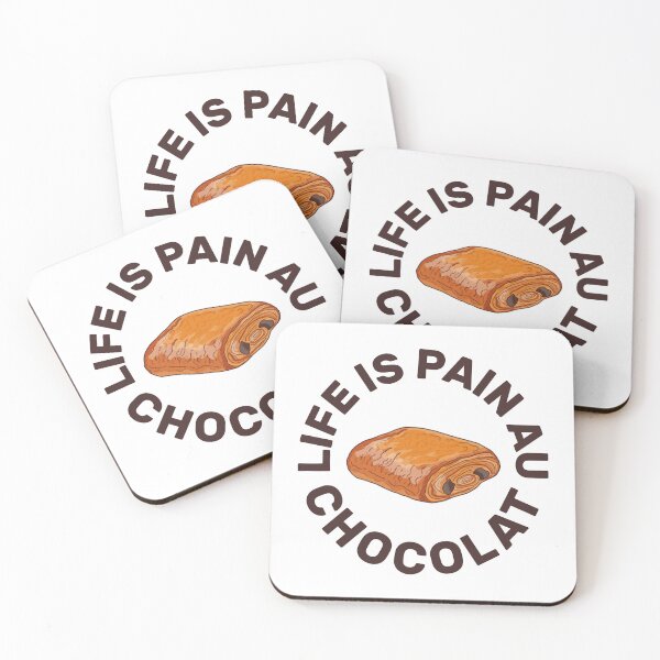 Item preview, Life Is Pain Au Chocolat designed and sold by AshzShop.