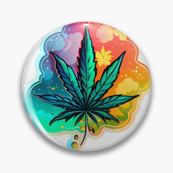 Item preview, Rainbow Cannabis Leaf designed and sold by KOTOdesign.