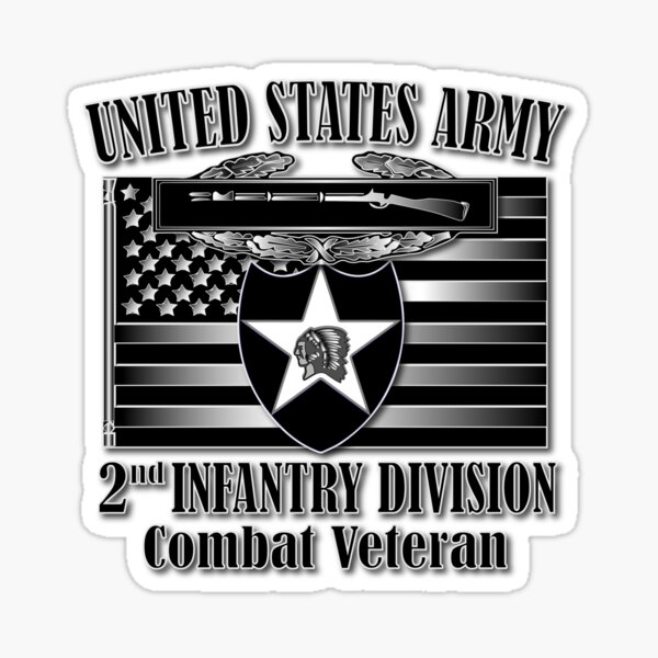 2nd Infantry Division Stickers for Sale | Redbubble