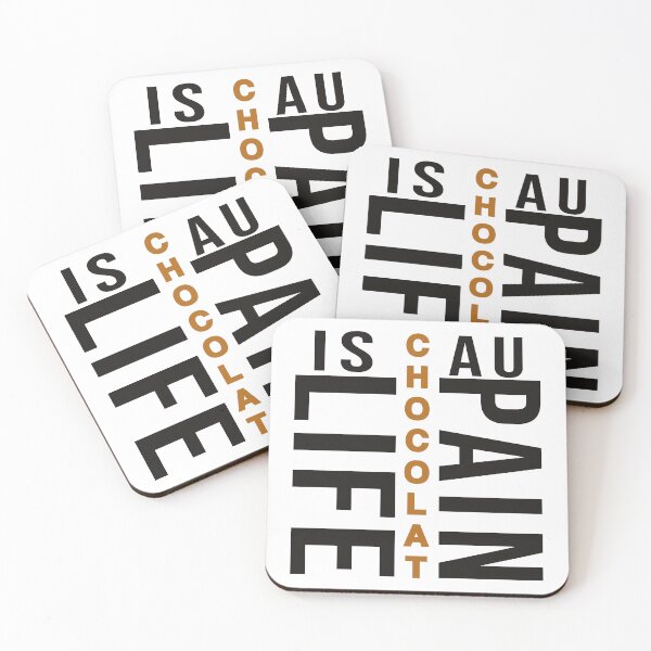 Item preview, Life Is Pain Au Chocolat designed and sold by AshzShop.