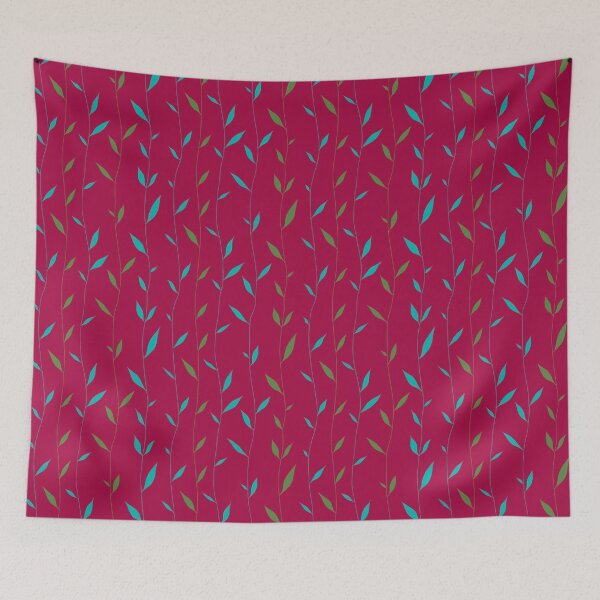 Item preview, Falling Leaves pink designed and sold by Anakathrin.