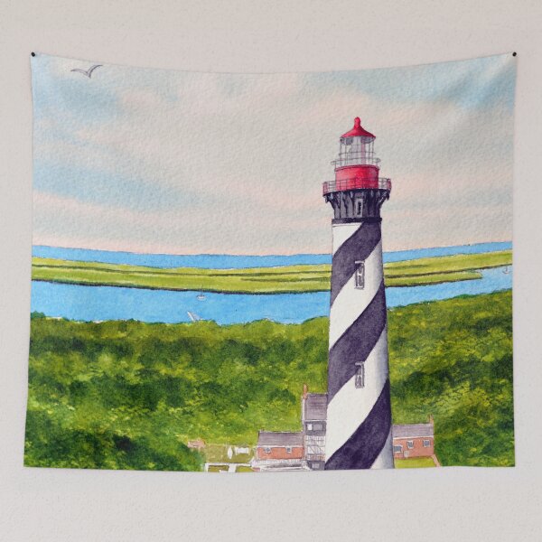 Aperçu de l'œuvre Phare de Saint Augustine en Floride créée et vendue par William Holkham.