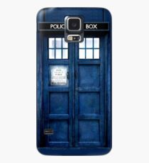 Doktor Who Tardis Telefon-Kasten Hülle & Klebefolie für Samsung Galaxy