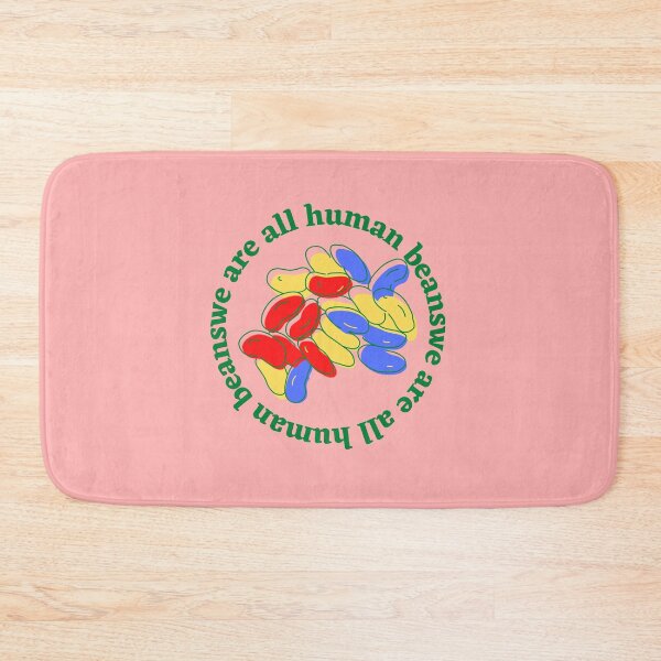 Item preview, coloreful nut beans text and logo "We Are All Human Bea(ing)ns" designed and sold by Nuttha49POD.