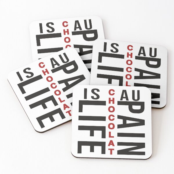 Item preview, Life Is Pain Au Chocolat designed and sold by AshzShop.