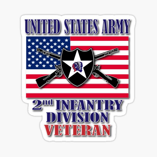 2nd Infantry Division Stickers for Sale | Redbubble