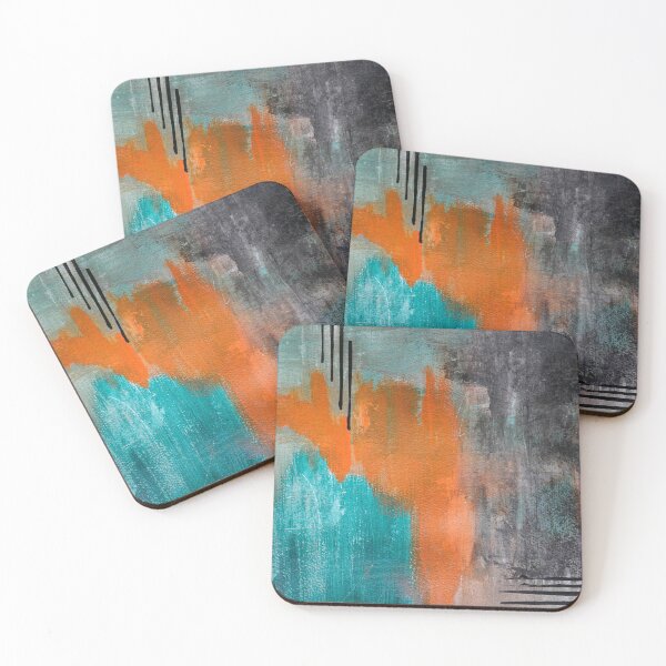 Item preview, Abstract acrylic painting designed and sold by BilgePaksoylu.