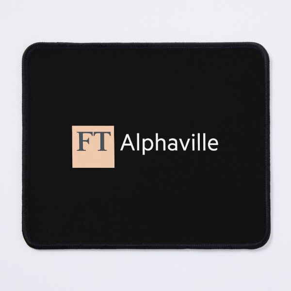Item preview, FT Alphaville logo (white on black) designed and sold by FT Alphaville.