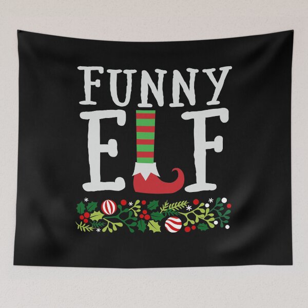 Item preview, Most Likely to Start The Shenanigans Elf Christmas | Merry Christmas Funny Elf greetings | Gifts for Christmas Elf Lovers designed and sold by ThanksVibe.