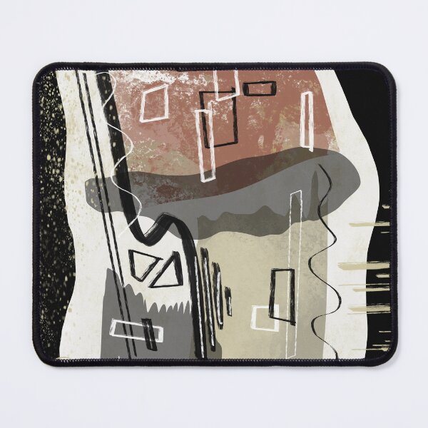 Item preview, Busy Black and White - Mid Century Abstract designed and sold by Printpix.