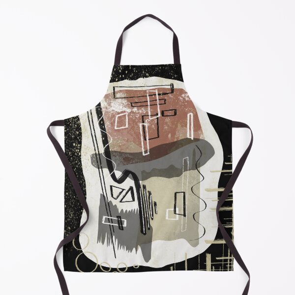 Item preview, Busy Black and White - Mid Century Abstract designed and sold by Printpix.