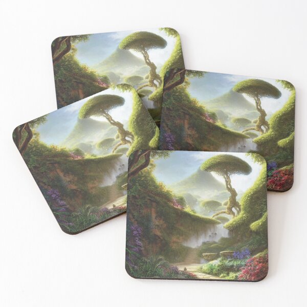 Item preview, Flower Garden With Gnarly Tree designed and sold by BrightC.