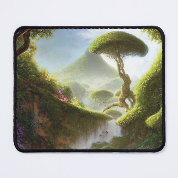 Item preview, Flower Garden With Gnarly Tree designed and sold by BrightC.