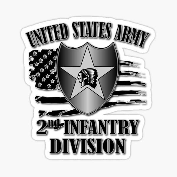 2nd Infantry Division Stickers for Sale | Redbubble