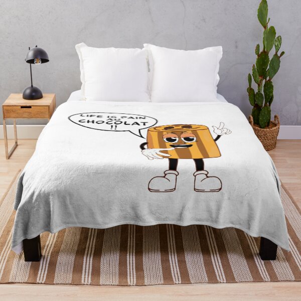 Aperçu de l'œuvre La vie est pain au chocolat créée et vendue par AshzShop.
