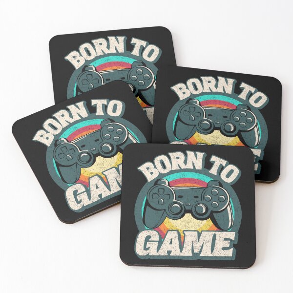 Item preview, Funny gamer shirt Born to Game Forced to go to school gift for men boys kids designed and sold by Unicorny-Design.