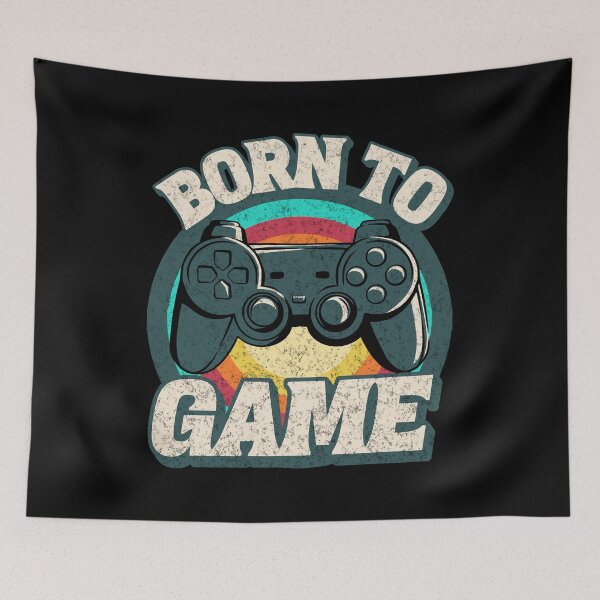 Item preview, Funny gamer shirt Born to Game Forced to go to school gift for men boys kids designed and sold by Unicorny-Design.