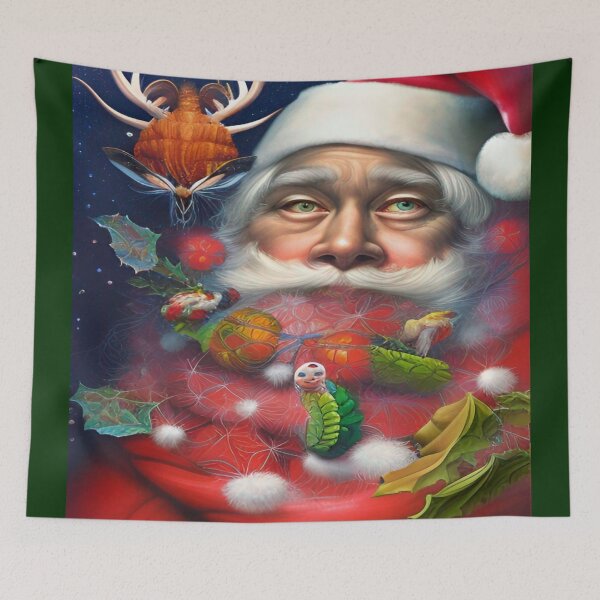 Item preview,  SANTA CLAUS IN ALL HIS STATES, ALL IN COLOR designed and sold by LouDisign.