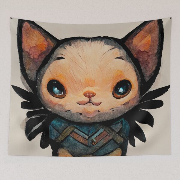 Item preview, Cute Chibi-Style Kitten #1 designed and sold by Galviato.