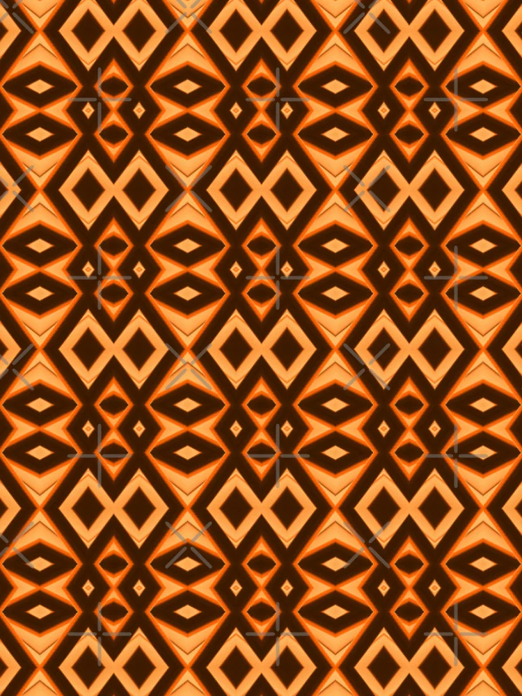 Thumbnail 4 of 4, iPhone Case, Dark orange pattern  designed and sold by Work of art Shop.
