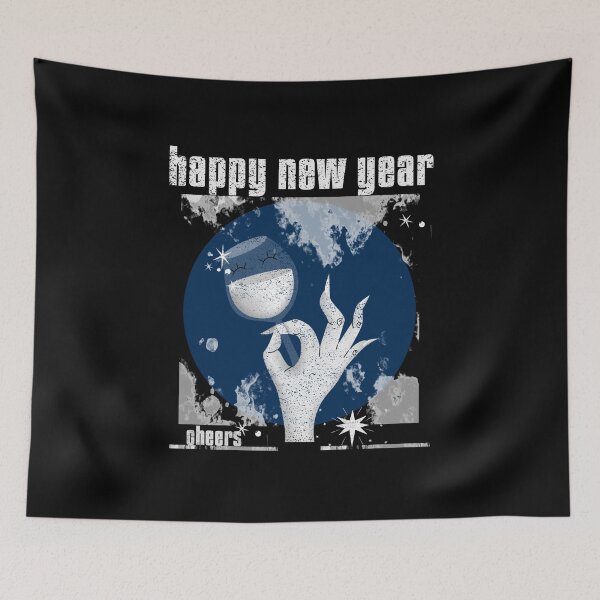 Item preview, Kopie von happy new year cheers fingers designed and sold by vibeno1.