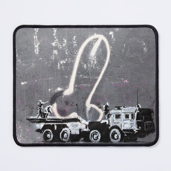 Item preview, Nuclear Warhead Banksy Street Art Ukraine designed and sold by WE-ARE-BANKSY.