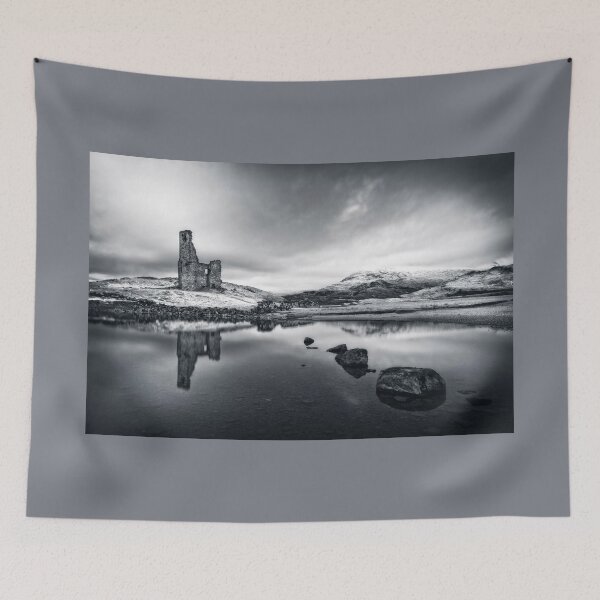 Item preview, Ardvreck Castle and Quinag Loch Assynt, Scotland. designed and sold by PhotosEcosse.