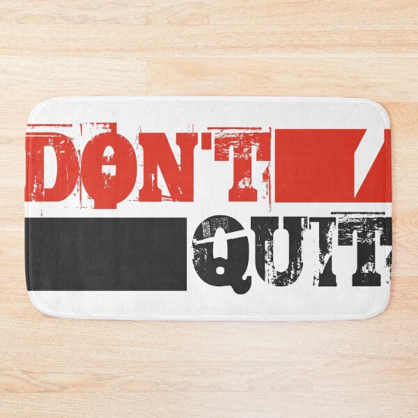 Item preview, "DON'T QUIT" Design Graphic  designed and sold by TimTim-Design.