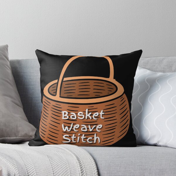 Item preview, Basket Weave Stitch Fun Crochet Memes Puns  designed and sold by YURISPACE.