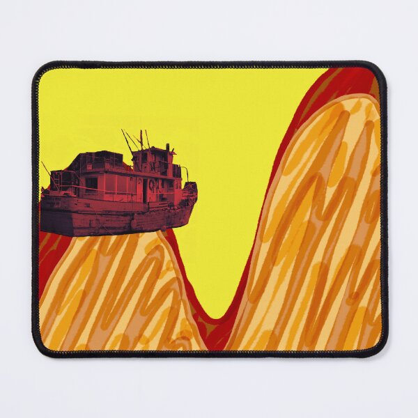 Item preview, Sunset Storm Fishing with Orange Waves - Collage Animation designed and sold by jolabrese.