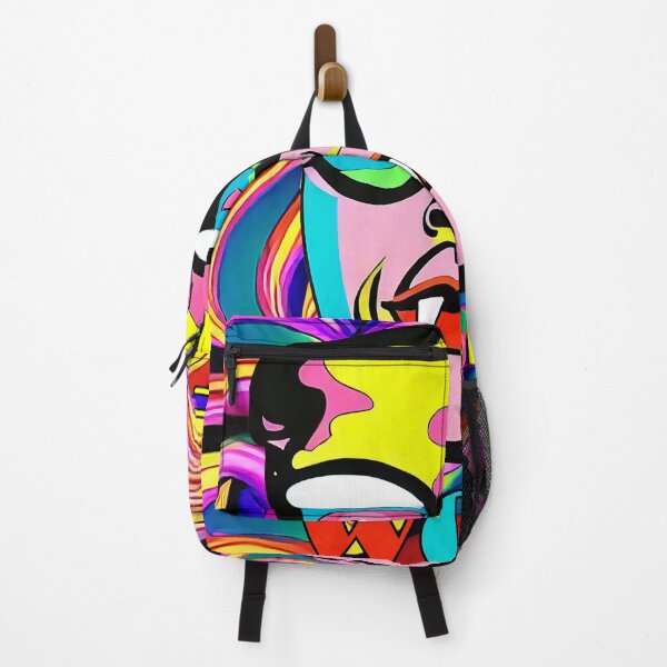 Item preview, ACID WOLF Pop Art Surreal Magic Human | Big Boss Art By Tyler Tilley designed and sold by Tyler Tilley.