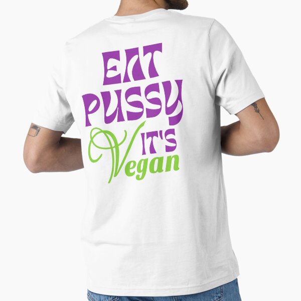 Item preview, Eat Pussy it's Vegan  designed and sold by Chitrakarii.