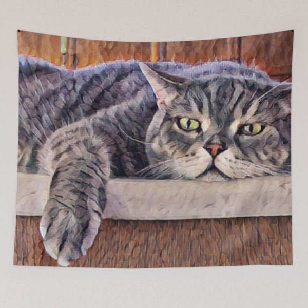 Item preview, Cat art designed and sold by MilicaaD.