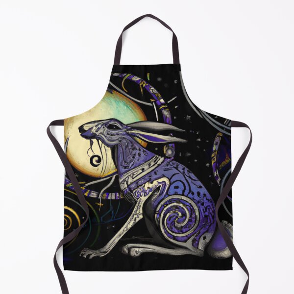 Item preview, Celtic Moon Hare Art – Mystical Pagan Lunar Animal Design designed and sold by Vividality.