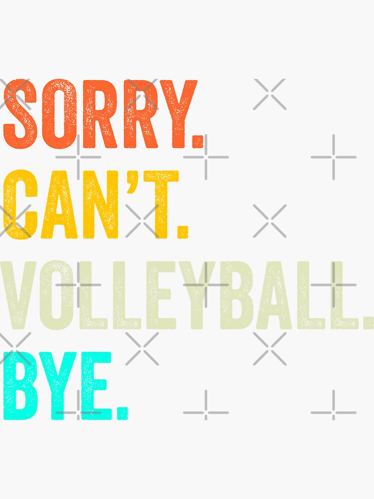 "volleyball Shirt, Gift For volleyball Lover, volleyball Coach" Sticker