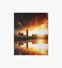 london reflections Art Board
