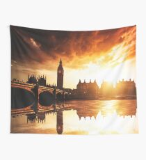 london reflections Wall Tapestry