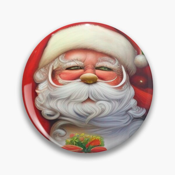 Aperçu de l'œuvre LE PÈRE NOËL DANS TOUS SES ÉTATS, TOUT EN COULEURS créée et vendue par LouDisign.