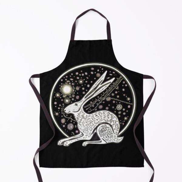 Item preview, Celtic Moon Hare Art – Mystical Pagan Lunar Animal Design designed and sold by Vividality.